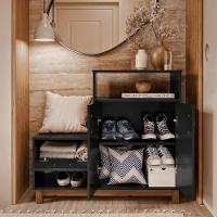 Sapateira Multiuso Omaha Preto - 4