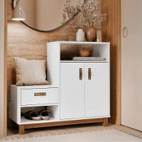 Sapateira Multiuso Omaha Branco - 1