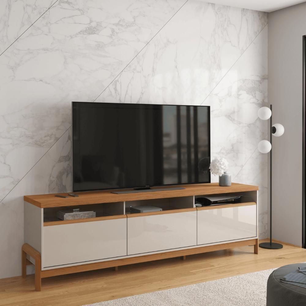 Rack Sala Gales Off White New-jequitiba - 1