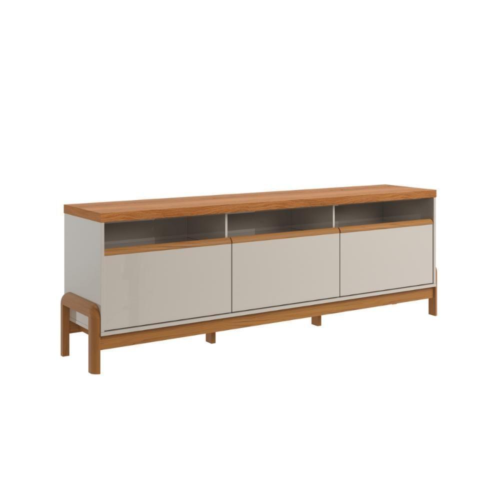 Rack Para Sala Italia Off White New-jequitiba - 3