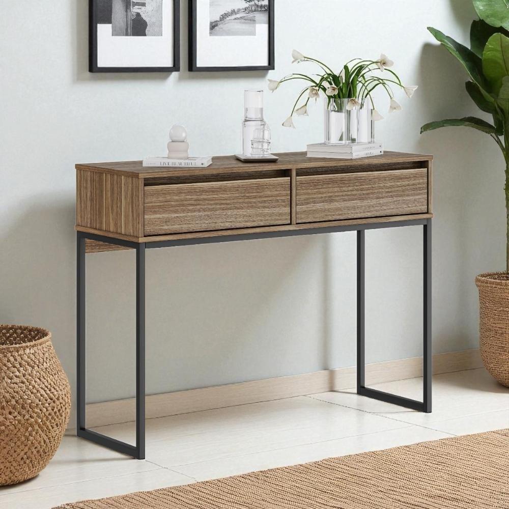 Aparador Buffet Rio 2 Gavetas Para Sala 90 Cm Affara - 1