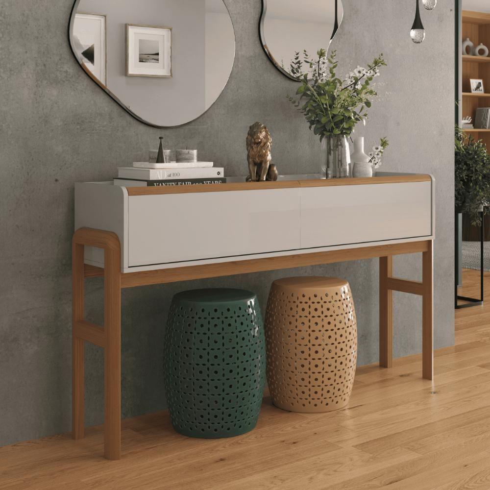 Aparador Buffet Franca Off White-jequitiba - 3