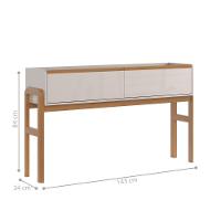 Aparador Buffet Franca Off White-jequitiba - 5