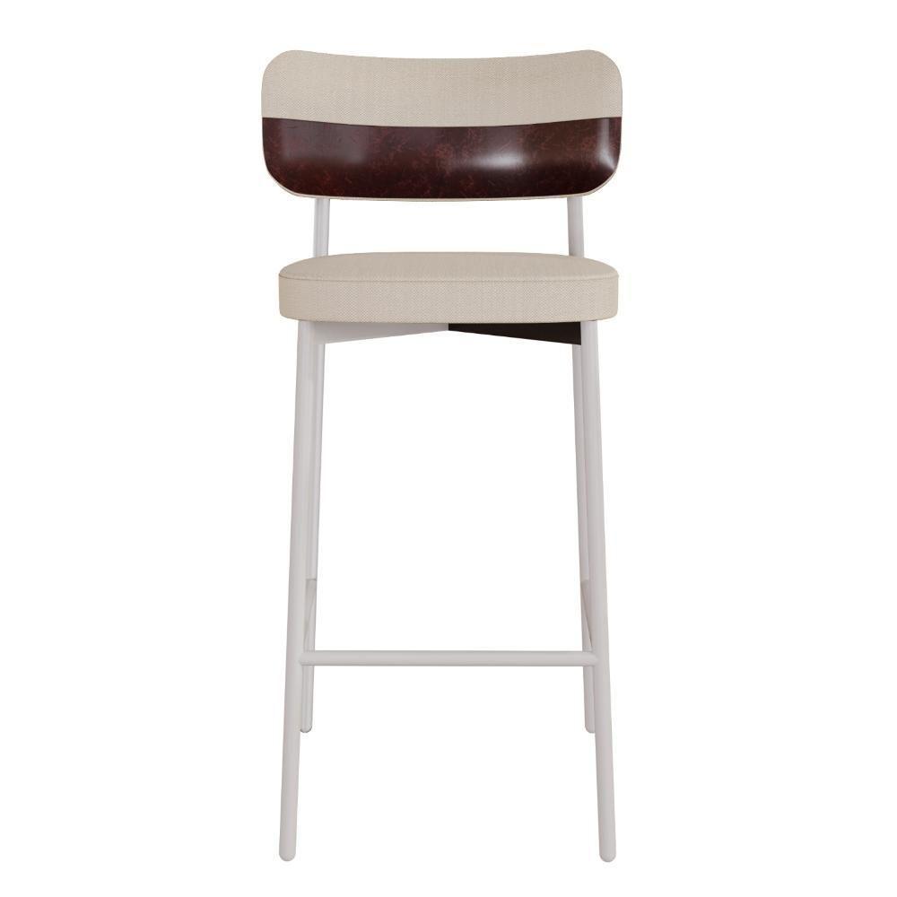 Banqueta Alta Alloa Corriente Areia- Courino Café - Est. Branca Corriente Areia - 4