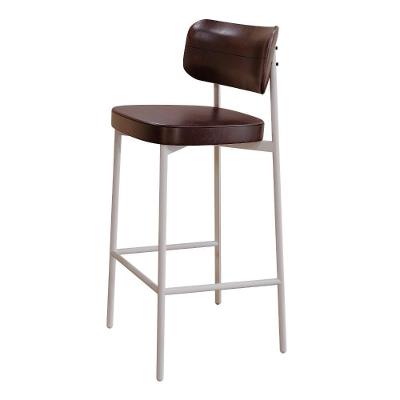 Banqueta Alloa Fixa Com 4 Pés 50 X 44,7 X 103,5 Mm Com 1 Un. Courino Café Courino Café