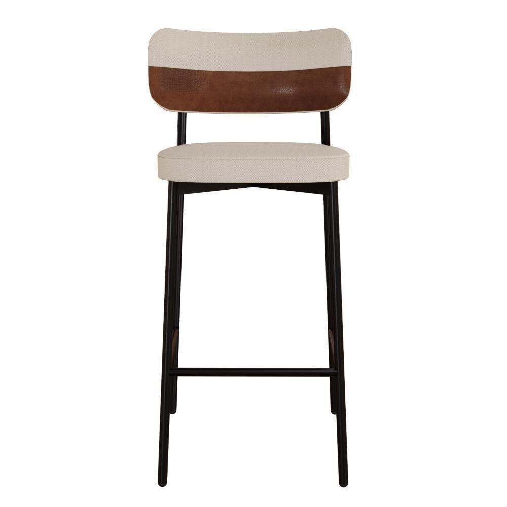 Banqueta Alloa Fixa Com 4 Pés 50 X 44,7 X 103,5 Mm Com 1 Un. Corriente Areia Courino Whisky - 4