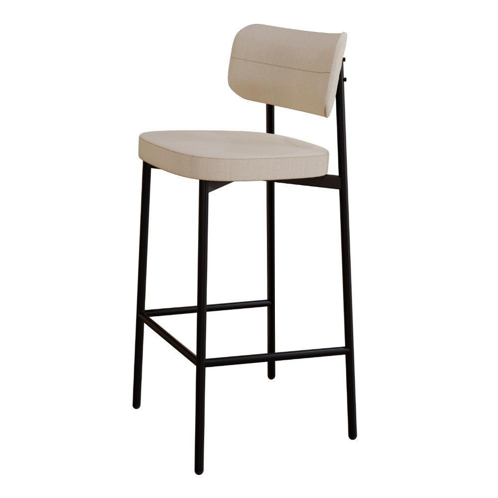 Banqueta Alloa Fixa Com 4 Pés 50 X 44,7 X 103,5 Mm Com 1 Un. Corriente Areia Corriente Areia - 1