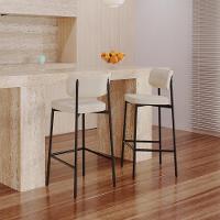 Banqueta Alloa Fixa Com 4 Pés 50 X 44,7 X 103,5 Mm Com 1 Un. Corriente Areia Corriente Areia - 2