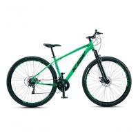 Bicicleta Aro 29 Ksw 24 Vel Alumínio Freio Disco Xlt100 Mtb Verde 19 - 2
