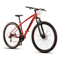 Bicicleta Aro 29 Ksw 24 Vel Alumínio Freio Disco Xlt100 Mtb Vermelho Ferrari 19 - 1