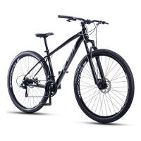 Bicicleta Aro 29 Ksw 24 Vel Alumínio Freio Disco Xlt100 Mtb Preto/prata 19 - 1