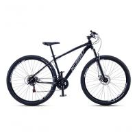 Bicicleta Aro 29 Ksw 24 Vel Alumínio Freio Disco Xlt100 Mtb Preto/prata 19 - 2