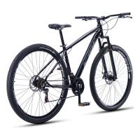 Bicicleta Aro 29 Ksw 21 Vel Shimano Alumínio Freio Disco Xlt100 Mtb Preto/prata 15 - 3