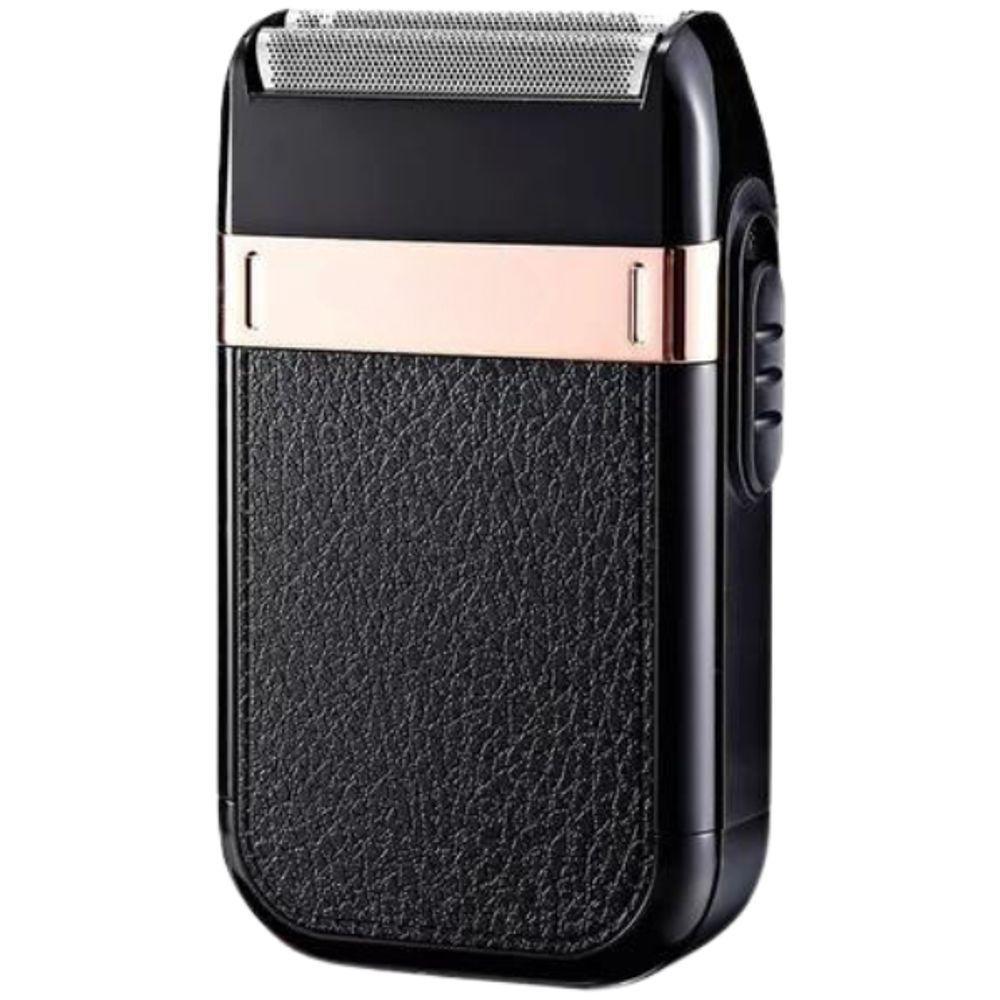 Barbeador Elétrico Profissional Sem Fio Masculino – Recarregável Usb-c, Lâminas Em Titânio E Motor Potente - Bivolt - 1