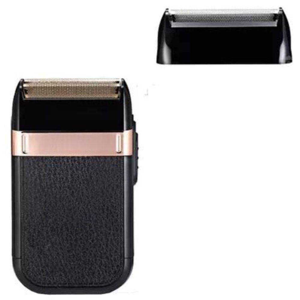 Barbeador Elétrico Profissional Sem Fio Masculino – Recarregável Usb-c, Lâminas Em Titânio E Motor Potente - Bivolt - 4