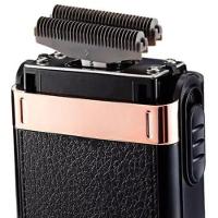 Barbeador Elétrico Profissional Sem Fio Masculino – Recarregável Usb-c, Lâminas Em Titânio E Motor Potente - Bivolt - 2