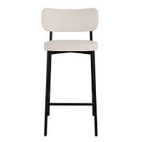 Banqueta Alta Alloa Corriente Palha - Est. Preta Corriente Palha