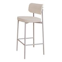 Banqueta Alta Alloa Corriente Palha - Est. Branca Corriente Palha - 1