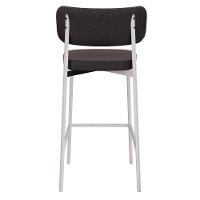 Banqueta Alta Alloa Corriente Grafite - Est. Branca Corriente Grafite - 5