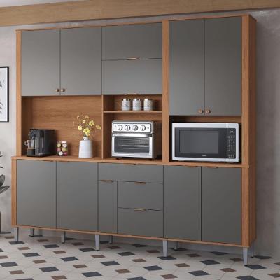 Armario Cozinha Jordania Jequitiba-grafite