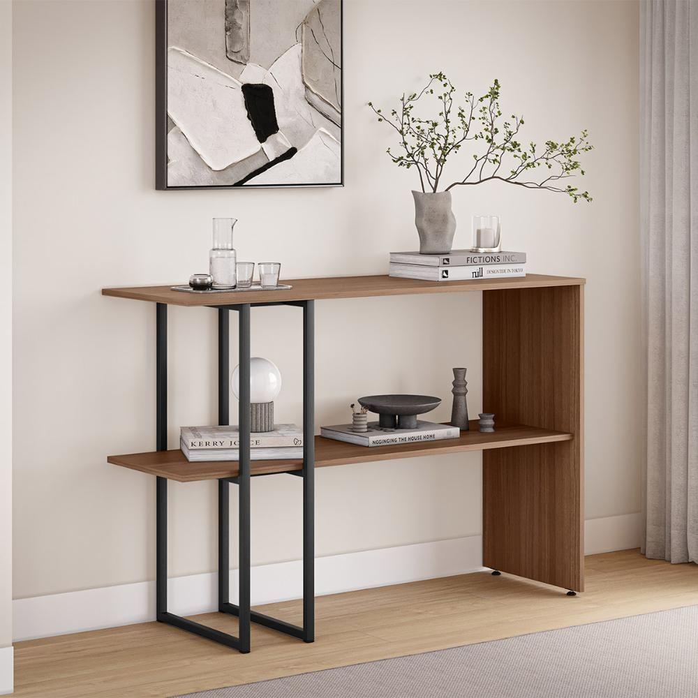 Aparador Para Sala Estar 2 Prateleiras Mexico Montana - 1