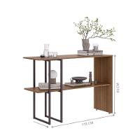 Aparador Para Sala Estar 2 Prateleiras Mexico Montana - 3