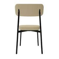 Cadeira Alloa Fixa Com 4 Pés 50 X 44,7 X 83,8 Cm Com 1 Un. Corriente Areia Corriente Areia - 5