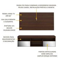 Rack Com Painel Tv 65" E Espelho Flórida Multimóveis V3137 Duna Duna - 7
