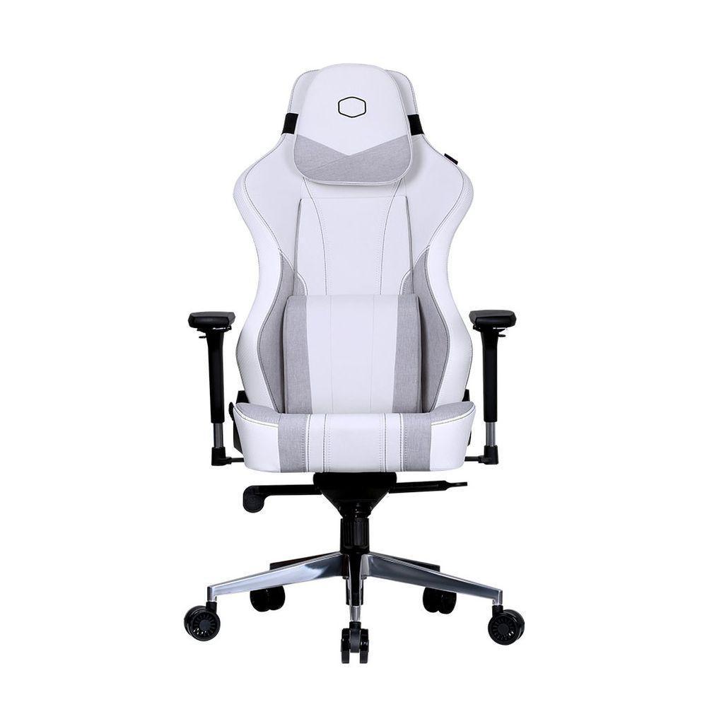 Cadeira Gamer Cooler Master Caliber X2c Cinza E Branca C/ Base De Aco - Cmi-gcx2c-gw - 1