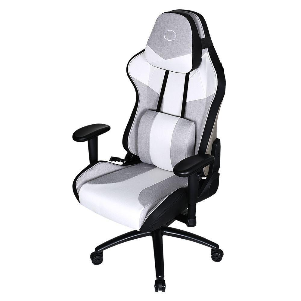 Cadeira Gamer Cooler Master Caliber R3c Cinza E Branca C/ Base De Aco - Cmi-gcr3c-gw - 10
