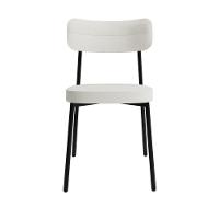 Cadeira Alloa Fixa Com 4 Pés 50 X 44,7 X 83,8 Cm Com 6 Un. Corriente Palha Corriente Palha - 5