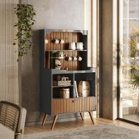 Cantinho Do Café China Cinza Perolizado-tauari Ripado - 1