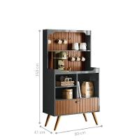 Cantinho Do Café China Cinza Perolizado-tauari Ripado - 2