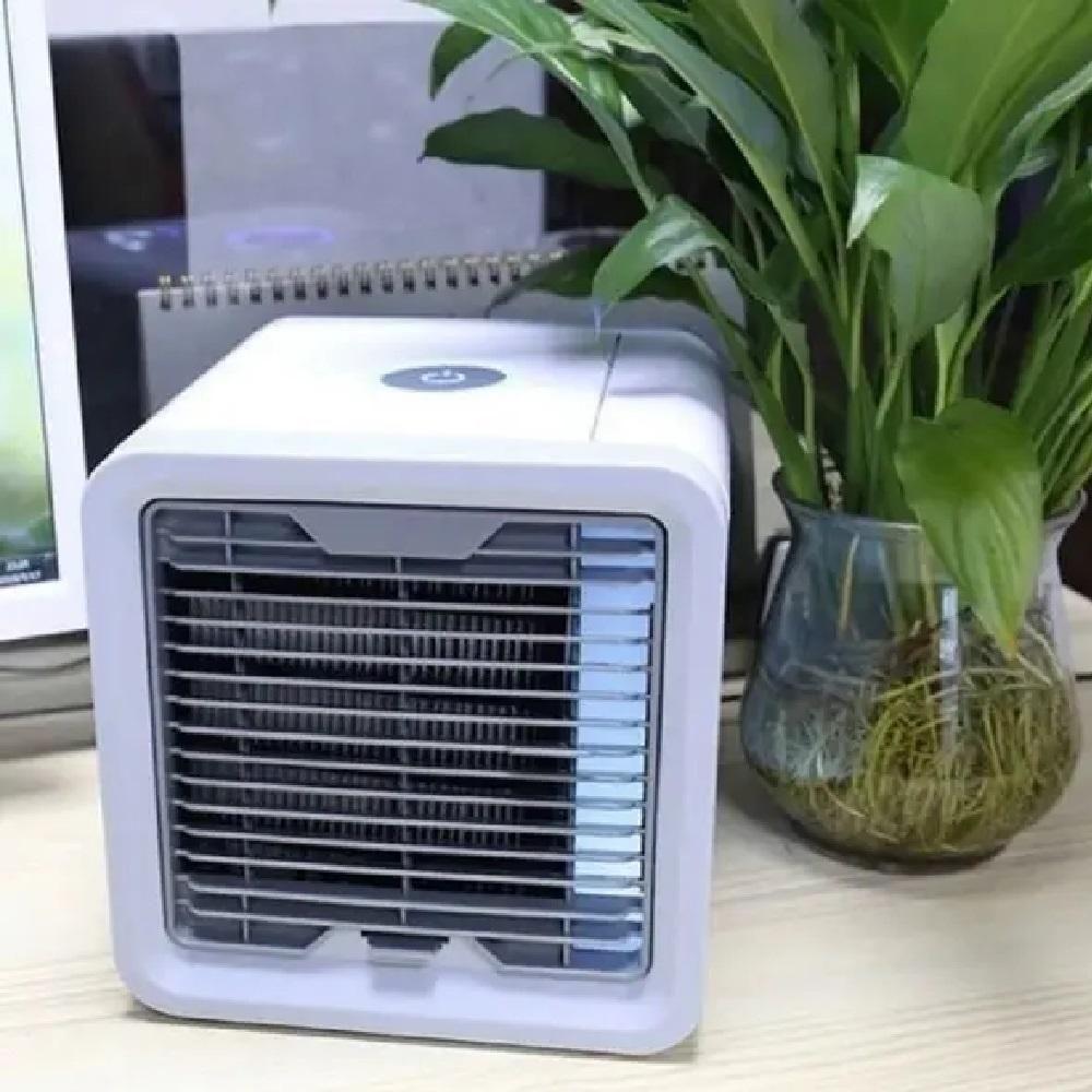 Mini Climatizador Resfriador E Umidificador Portátil – Resfriamento Pessoal, Econômico E Eficiente - Bivolt - 5