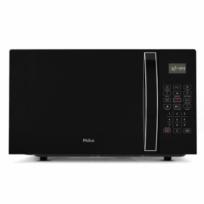 Micro-ondas de Bancada Philco PMO30P 28L 1100W com Função Tira Odor e Manter Aquecido Preto 110V
