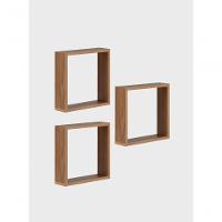 Kit De 3 Nichos 30cm Mdf Freijo - On Móveis - 2