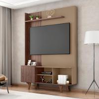 Home Estante Rack Corumbau Para Tv Até 55 Polegadas Fendi-Carvalho - 2