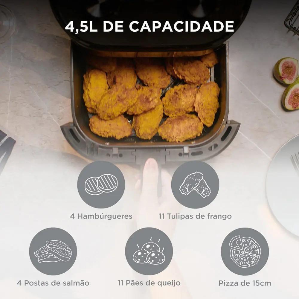 Fritadeira Elétrica Midea 4,5 Litros Widemax Cyclone 110V - 5