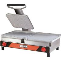 Sanduicheira Eletrica Conjugada Chapa Estriada Com Prensa Sace2 Croydon 220v - 1