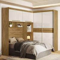Quarto Modulado Moval Florenca Flex Freijo/off White - 2
