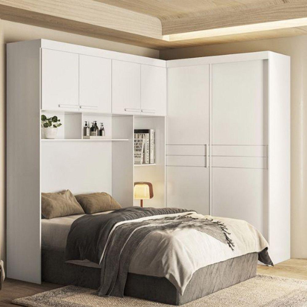 Quarto Modulado Moval Florenca Flex Branco - 2