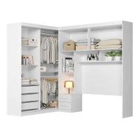 Quarto Modulado Moval Florenca Flex Branco - 4