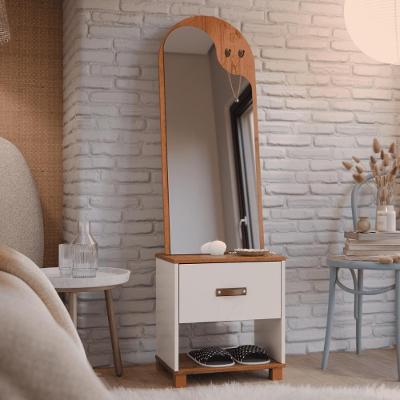 Penteadeira Toucador Monaco Off Freijo