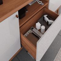 Painel Jequitiba Ripado 3d Bancada Canada Jequitiba-off White - 8