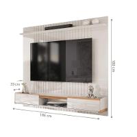 Painel Bancada Arabia Off White Perolizado-jequitiba - 2