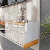 Painel Bancada Arabia Off White Perolizado-jequitiba - 5