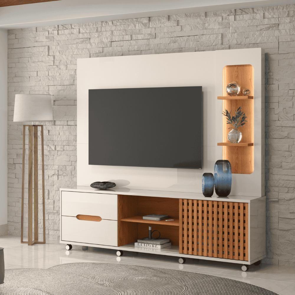 Painel Balcao Vietna Off White New-jequitiba - 1