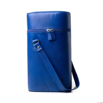 Case Para 3 Garrafas Azul Royal