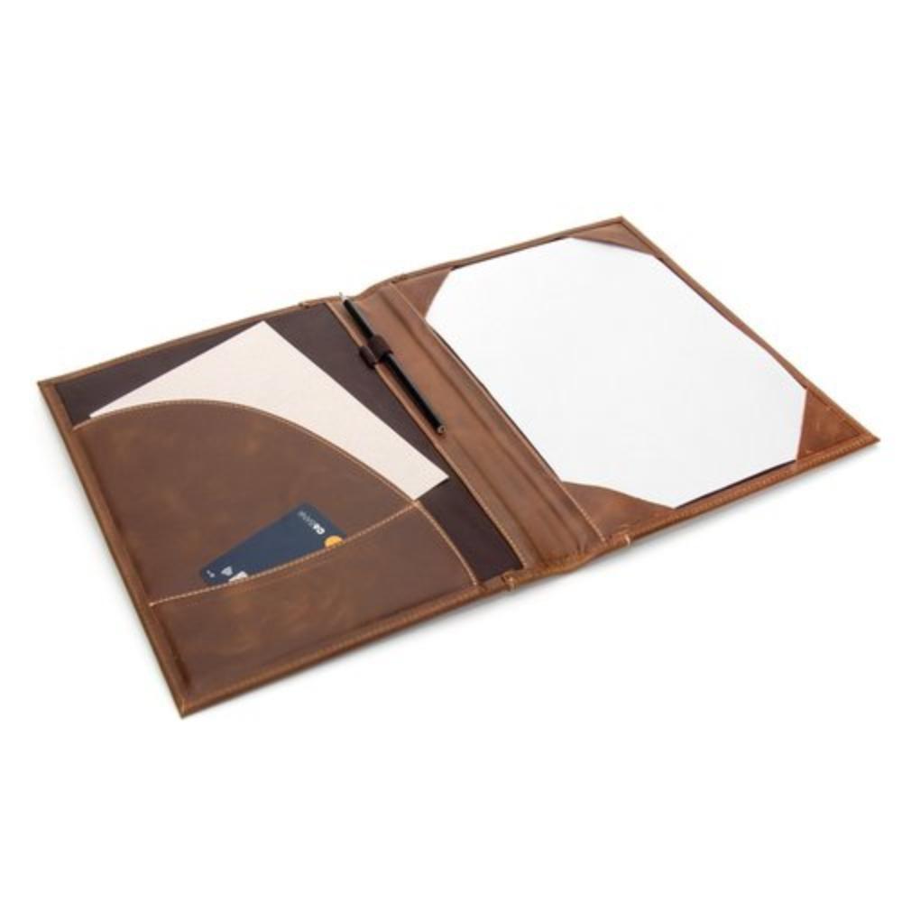 Pasta Executiva Marrom Caramelo - 1