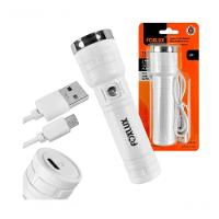 Mini Lanterna Recarregável 1 Led 2 Níveis C/ Cabo Usb Foxlux - 7